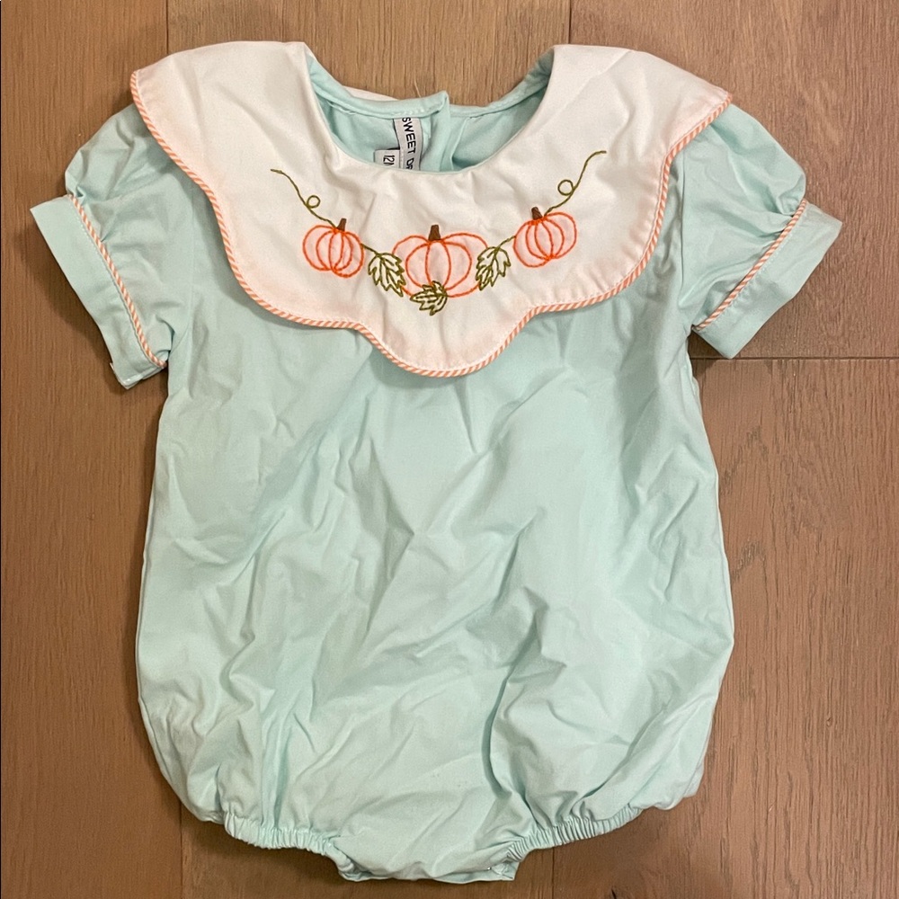 Pumpkin bubble, size 12 months